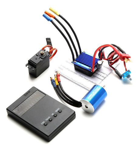 Motor Sin Escobillas De 4800 Kv 2435 4500 Kv Y Servo 25 A Es