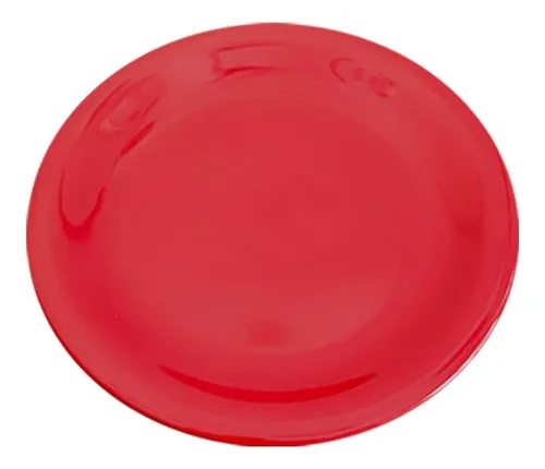 Plato Playo Cer mica 25cm Resistente Premium Colores Varios