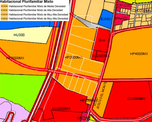 Terrenos En Venta  Entre Autopista Chamapa Y Jesus Del Monte 700 Dlls M2