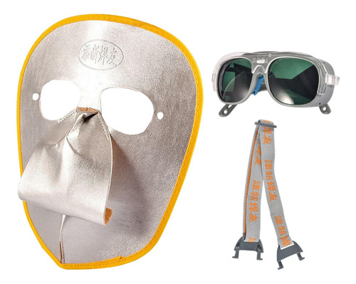 Protector Facial Para Soldador Y Gafas De Soldadura Para