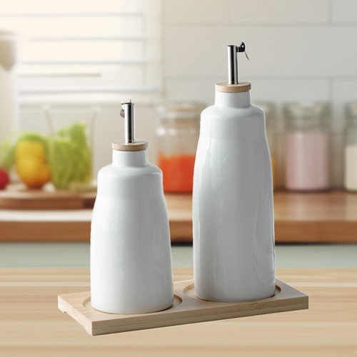 Botella Dispensadora De Aceite Botella De Grande Y Pequeño
