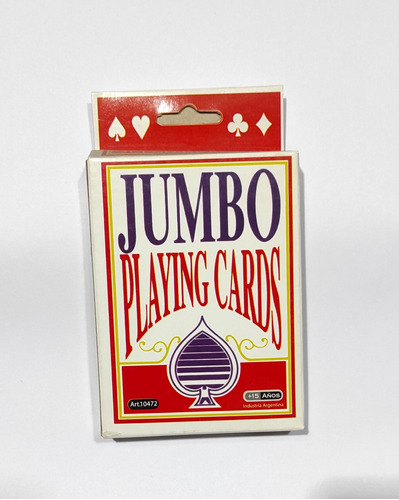 Naipes Jumbo Playing Cards