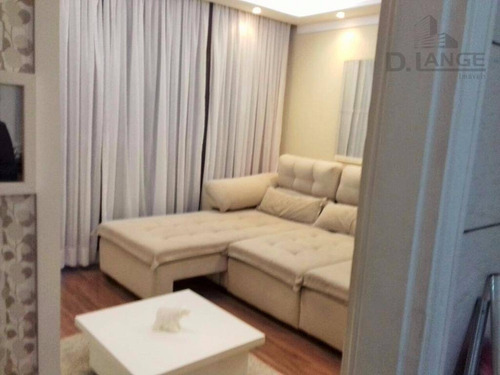 Imagem 3 de 23 de Apartamento Com 3 Dormitórios À Venda, 65 M² Por R$ 275.000 - Vila Ipê - Campinas/sp - Ap15182