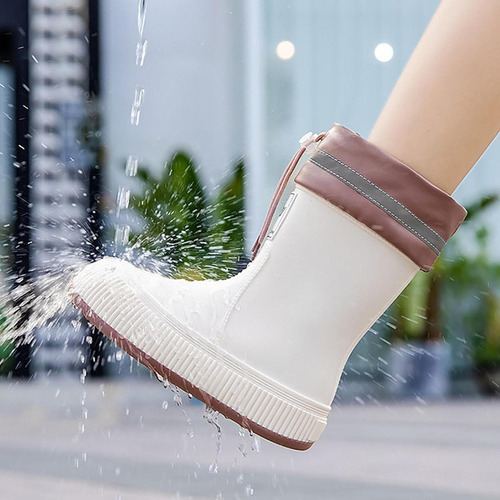Cw Botas De Lluvia Botas De Agua Ligeras, Resistentes Y