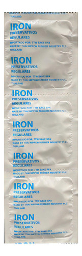 Preservativos Iron Certificado Isp - 144 Unidades Condones