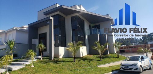 Imagem 11 de 15 de Casa A Venda Condomínio Real Park Arujá 4 Suítes E Acessebilidade - 756