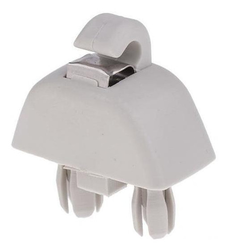 3 Soporte Para Gancho Clip Para Visera Gris 3 Gris 3