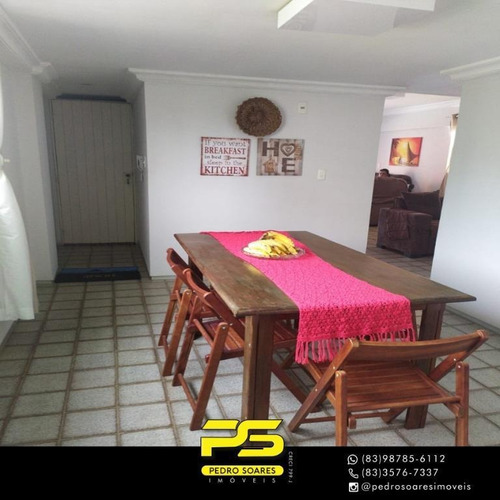 (oportunidade) Apartamento Com 3 Dormitórios À Venda, 142 M² Por R$ 350.000 - Intermares - Cabedelo/pb - Ap4323
