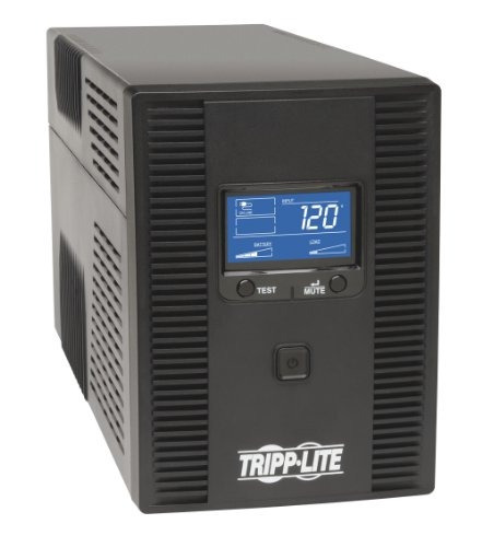 Tripp Lite 1500va Ups Battery Back Up Avr Lcd Display 10