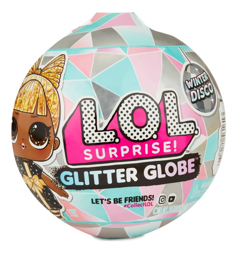 Boneca Lol Surprise Glitter Globe Winter Disco Candide 8937