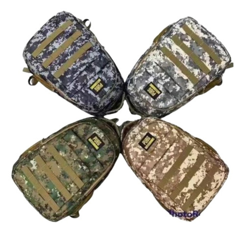 Mochila Camuflada P/ Passeios Viagens Trabalho