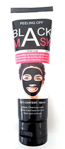 Imagen 3 de 7 de Crema Facial Negra Para Limpieza Profunda,100ml,ht