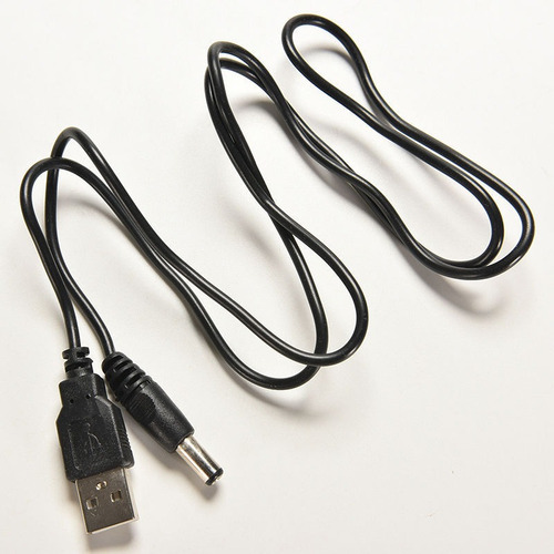 Usb 2.0 Tipo A Macho A 5,5 Mm X 2,1 Mm Dc Conector Macho Con