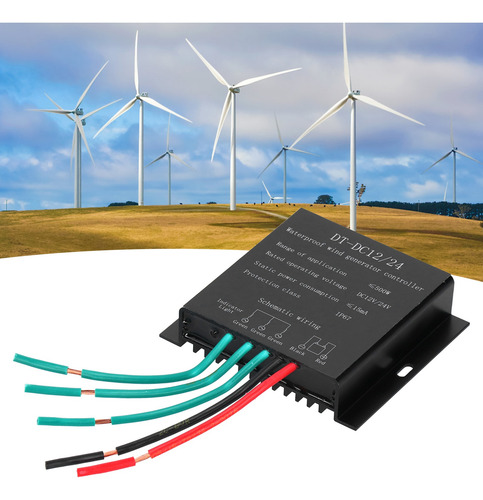 Batería Impermeable Para Controlador De Generador Eólico Fo5