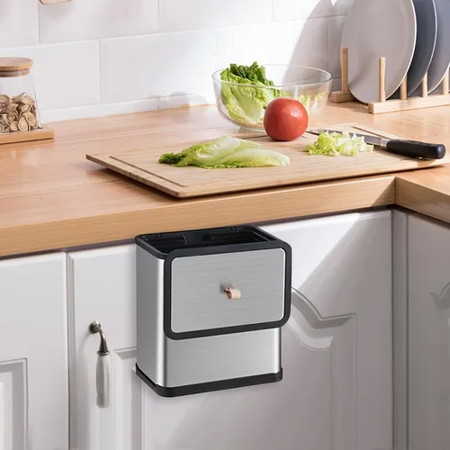 Cubo de basura para puerta hotsell