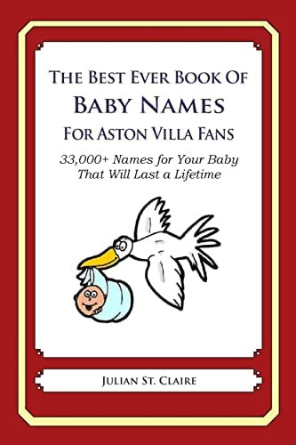 Libro: The Best Ever Book Of Baby Names For Aston Villa For
