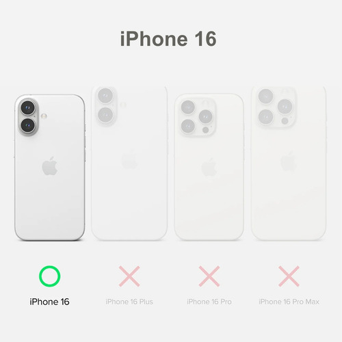 Funda Ringke Para Iphone 16 Fusion Clear Transparente Iphone 16