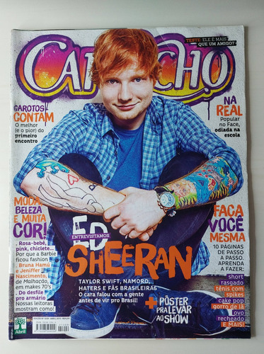 Revista Capricho 1209 Ed Sheeran Imagine Dragons 2015