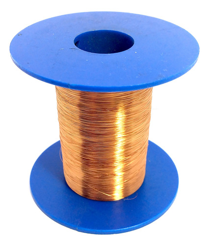 Fio Cobre Esmaltado Soldável 33 Awg = 0,20 Mm Kit 100 Gramas