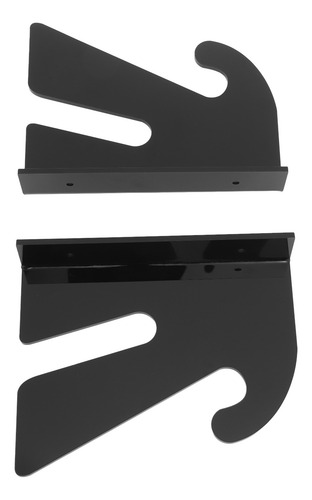 Soporte Acrílico Para Montaje En Pared, 2 Unidades