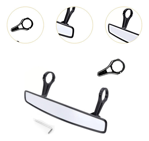 Espejo Retrovisor Genérico Para Cuatriciclo, Estilo D