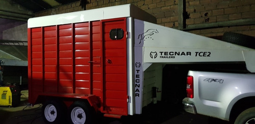 Trailer 2 Caballos Tecnar Mod Tce2 Patentable Cisne