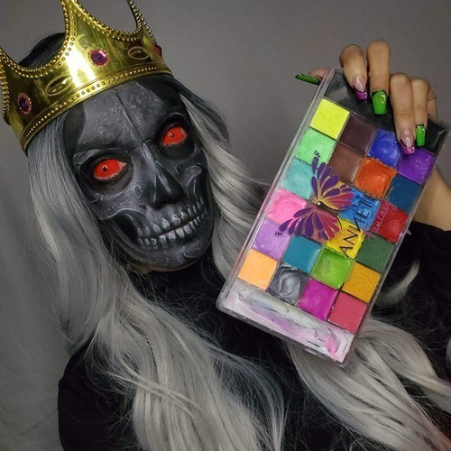 Paleta En Crema Para Body Paint 26 Colores By Annete Fantasy