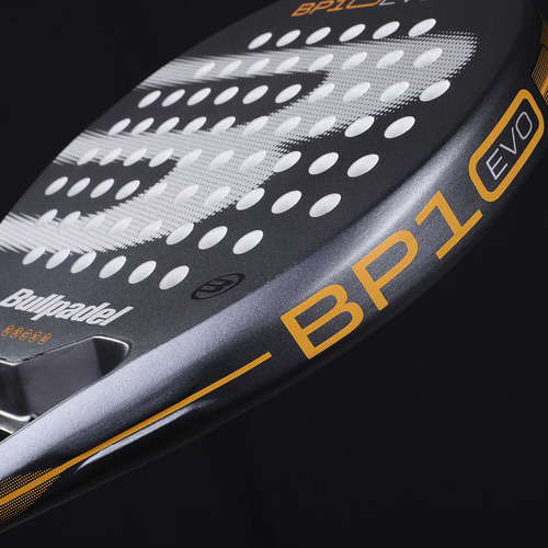Paleta Padel Bp10 Evo 25 Bullpadel Pala Paddle Redonda Negro