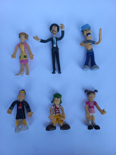 Figuras Del Chavo Del Ocho Bendable (Usado)