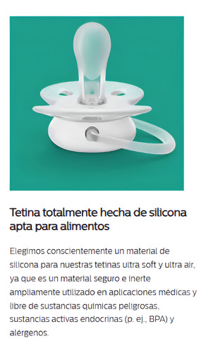 Set 4 Chupones Philips Avent Ortodontico Bebe Pediatrico 2 Elefante - 2 Love +18 Meses