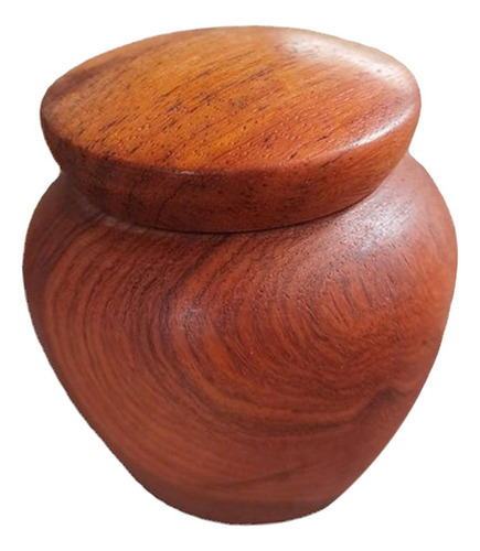 Yo Tarro De Madera Contenedor De Sal Tarro De Especias De