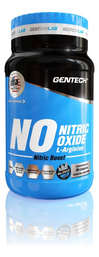 Nitric Oxide 90 Cap Gentech Pre Entreno Oxido Nítrico Sin Tacc Sabor Sin sabor