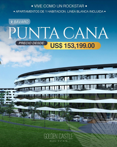 Proyecto Apartamentos En Bavaro  Punta Cana  República Dominicana (1834)