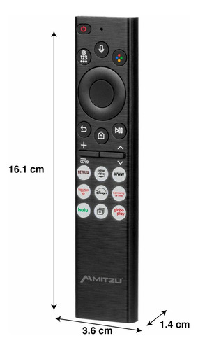 Control Remoto Mitzu Mrc-sam Universal Para Tv Samsung