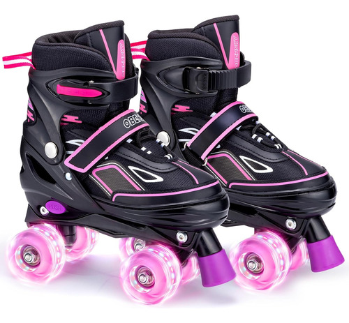 Kids Roller Skates For Girls And Boys, 4 Sizes Adjustable Ro