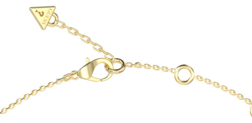 Collar Guess Mujer Lily Dorado Jubn05112jwygt/u Dorado