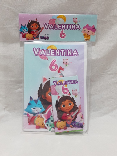 20 Bolsas + 20 Libritos + 20 Crayolas Personalizado Minie- K