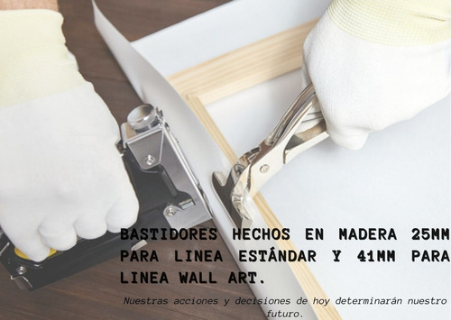 Imagen 4 de 7 de Cuadros Nórdico Trípticos-decorativo-calidad Uhd 60x40 Cm