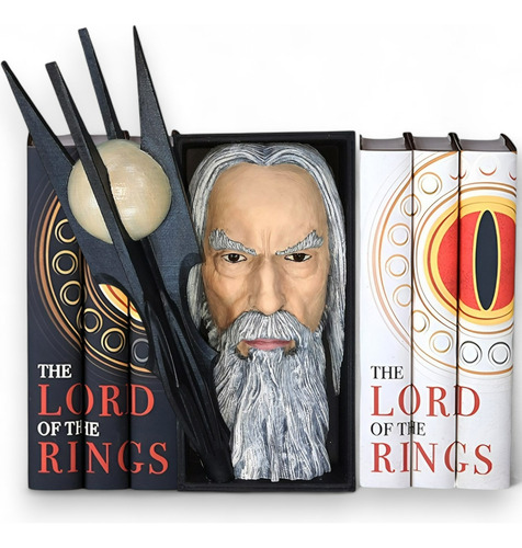 Sujeta Libros Book Nook - Saruman - El Señor De Los Anillos Saruman