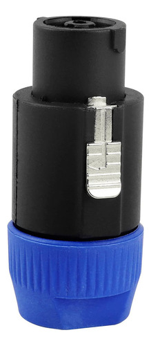 Conector Speakon Linha Macho Hjh Montagem De Cabo 8 Polos