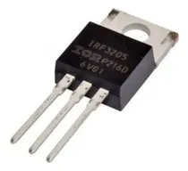 Comprar Pack (x3) Transistor Irf3205 Mosfet Arduino Pic Raspberry.