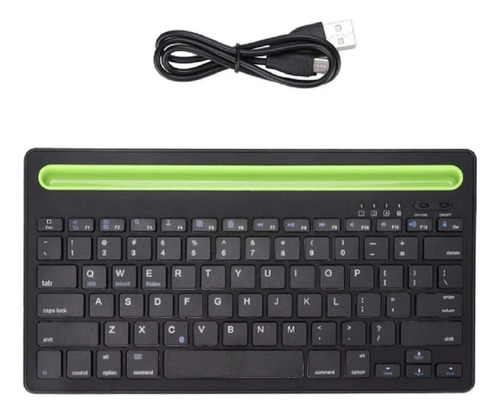 Teclado Recargable Inalambrico Bluetooth iPad Tablet