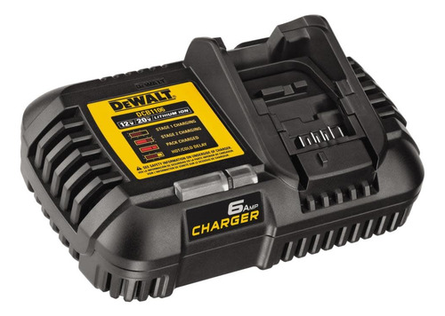 Carregador Dewalt Dcb1106 6 Amp Para 12v, 20v Max E Flexvolt