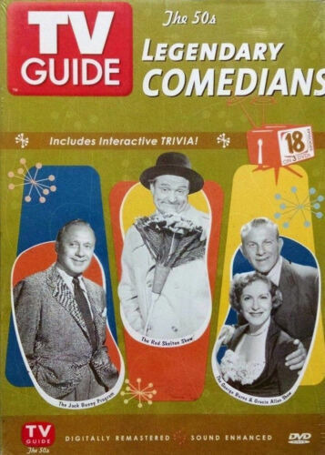 Tv Guide Legendary Comedians(3 Disc Set, Dvd, 2006) 18 E Ccq