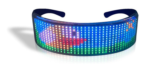 Led Fiesta Lentes Bt App Control Led Up Lentes
