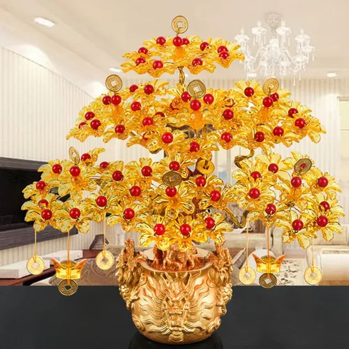 . Bricolaje Árbol De Dinero Feng Shui Riqueza Fortuna