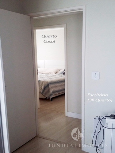 Vendo Ótimo Apto No Altos Do Pacaembu Em Jundiaí, 03 Dormitórios, 01 Suíte, Fino Acabamento, 02 Vagas, Lazer Completo. - Ap00145 - 4536351
