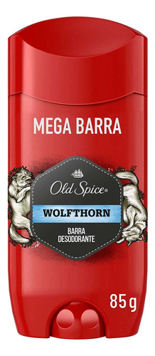 Desodorante Old Spice Wolfthorn Mega Barra 85 G