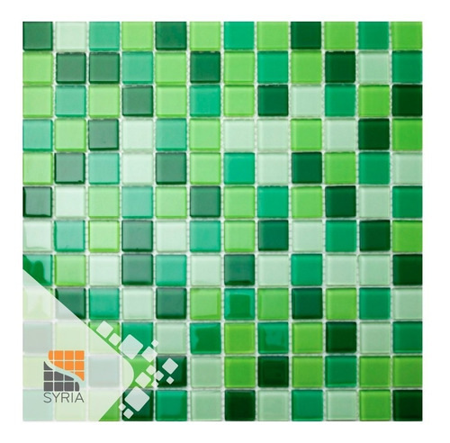 Mosaicos Vidrio Misiones Deco Verde Saigon Venecitas 30x30
