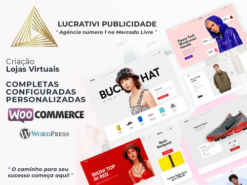 Criação De Loja/site/virtual + E-commerce + Responsivo